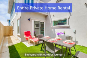 Entire Modern 3-BR 3-Bath Family Home w Spacious Garage, 5 Mins to Beach & 15-Mins to Gaslamp, No Deposit